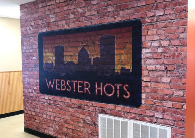 vinyl architectural wall graphics