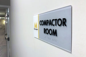 rochester ny ada braille signage interior signs handicap sign